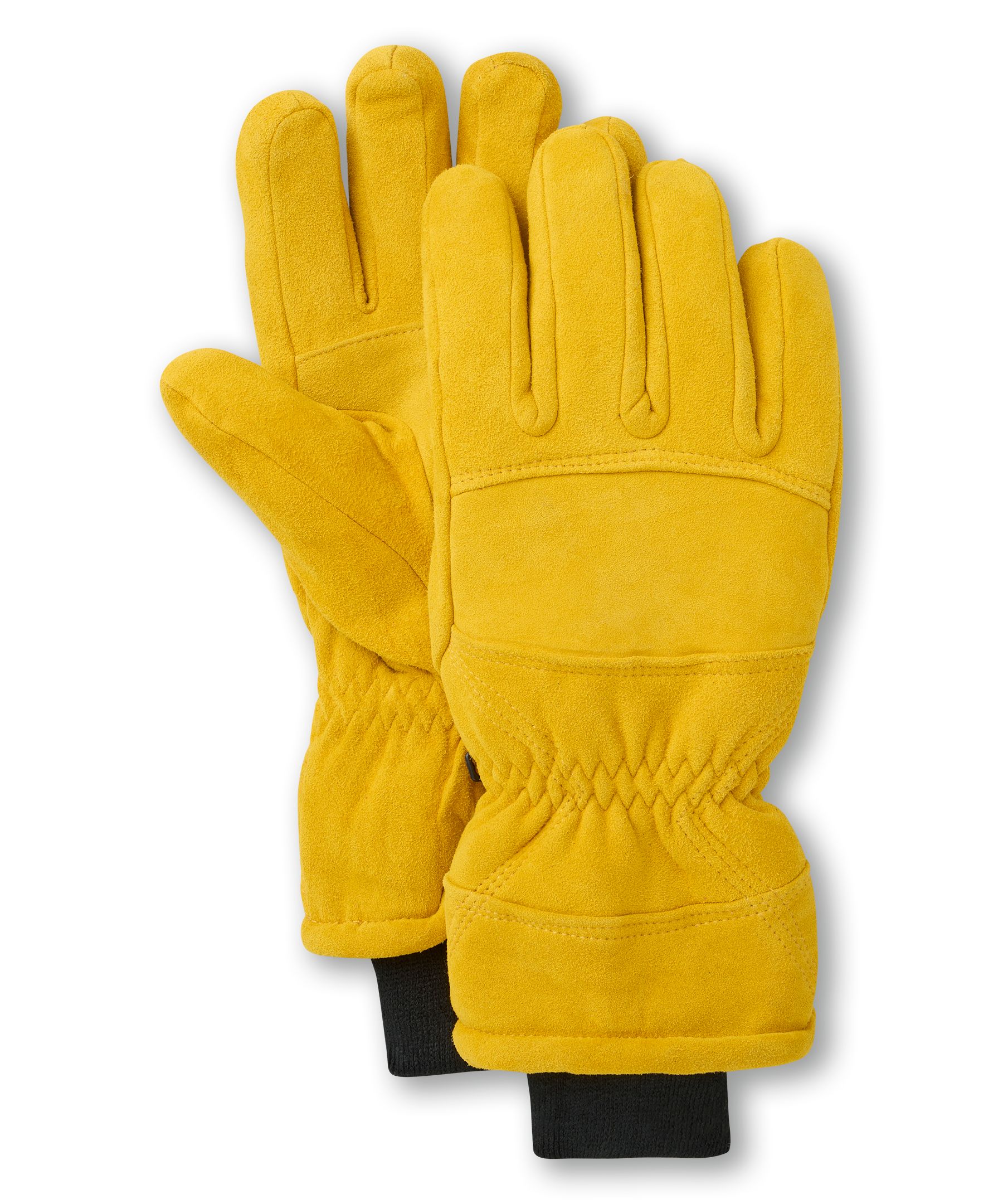 Dakota WorkPro Series Men's Suede Gauntlet Gloves with Sherpa Lining