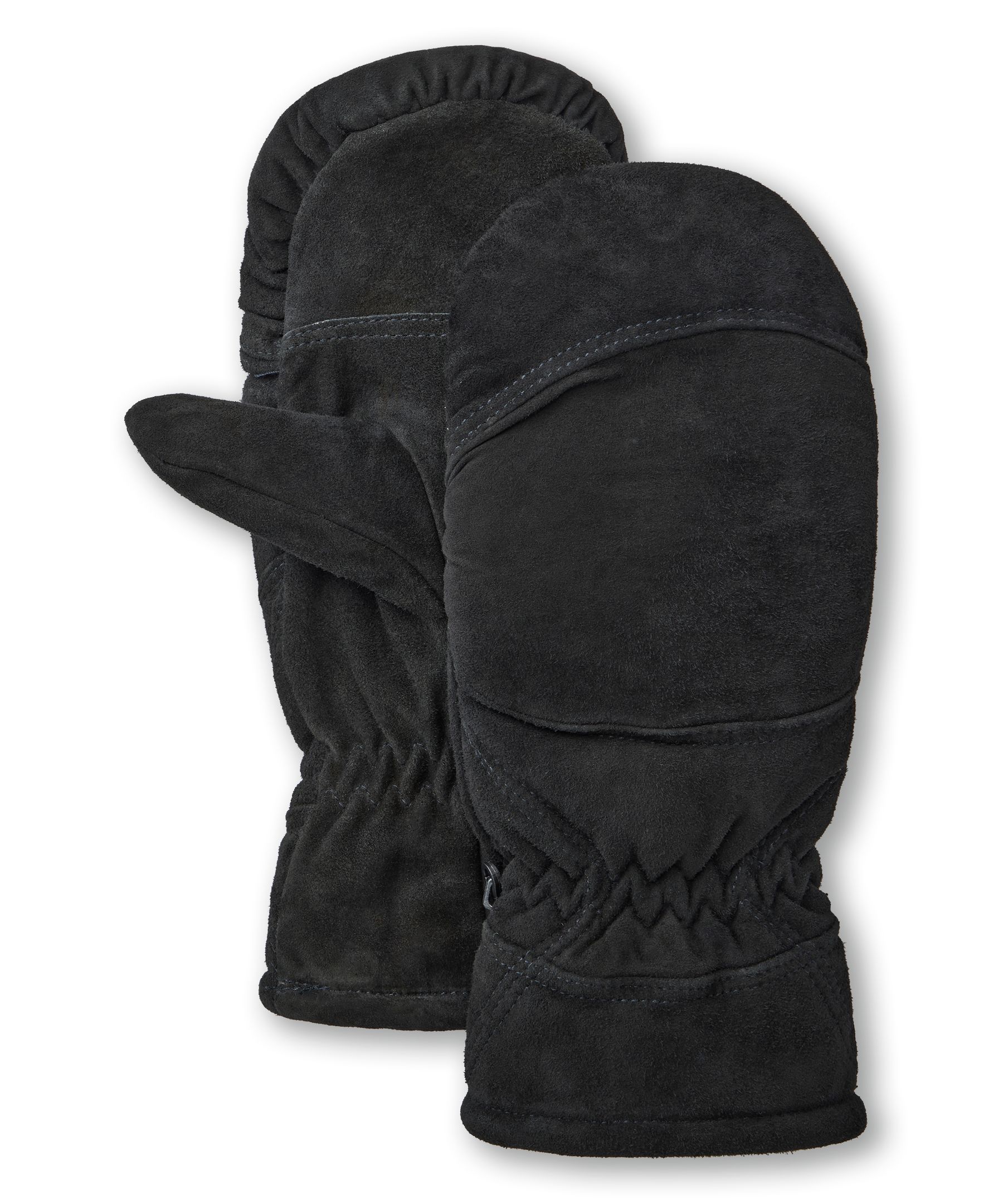 Mitaines à manchettes en suède avec doublure en sherpa pour hommes, série Workpro, Dakota