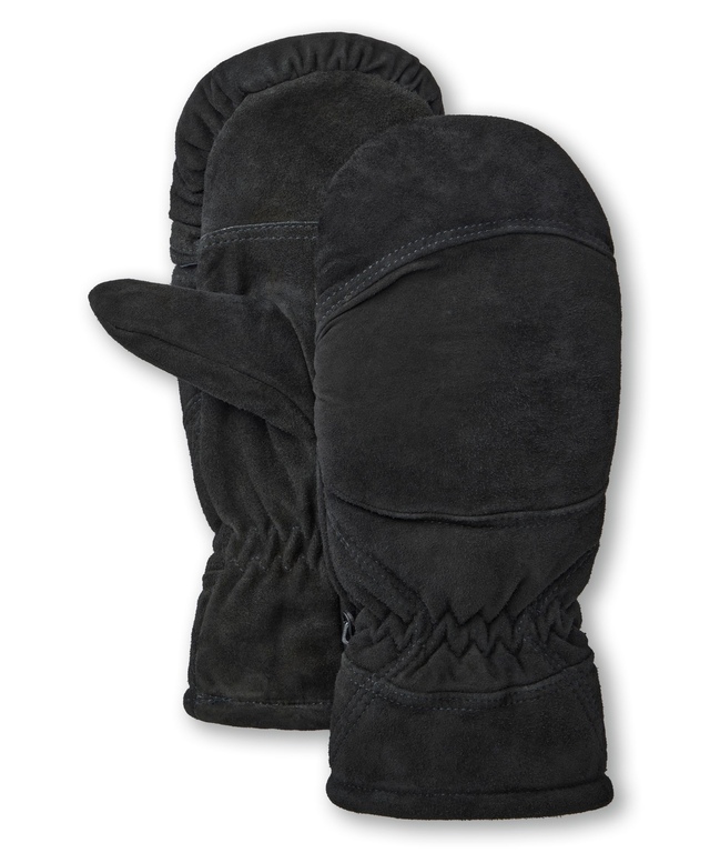 Mitaines à manchettes en suède avec doublure en sherpa pour hommes, série Workpro, Dakota