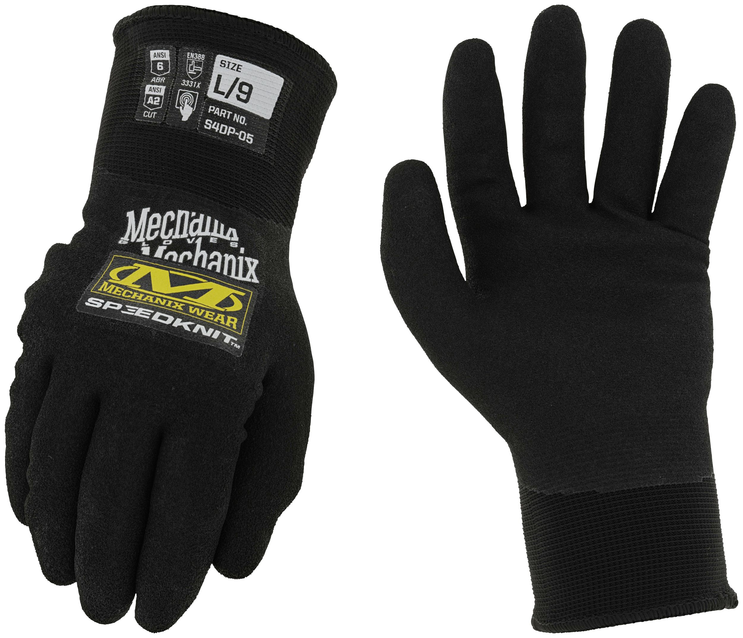 Gants isothermes, Speedknit, Mechanix