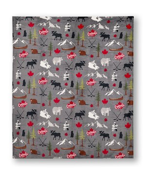 WindRiver Heritage Canada Plush Blanket