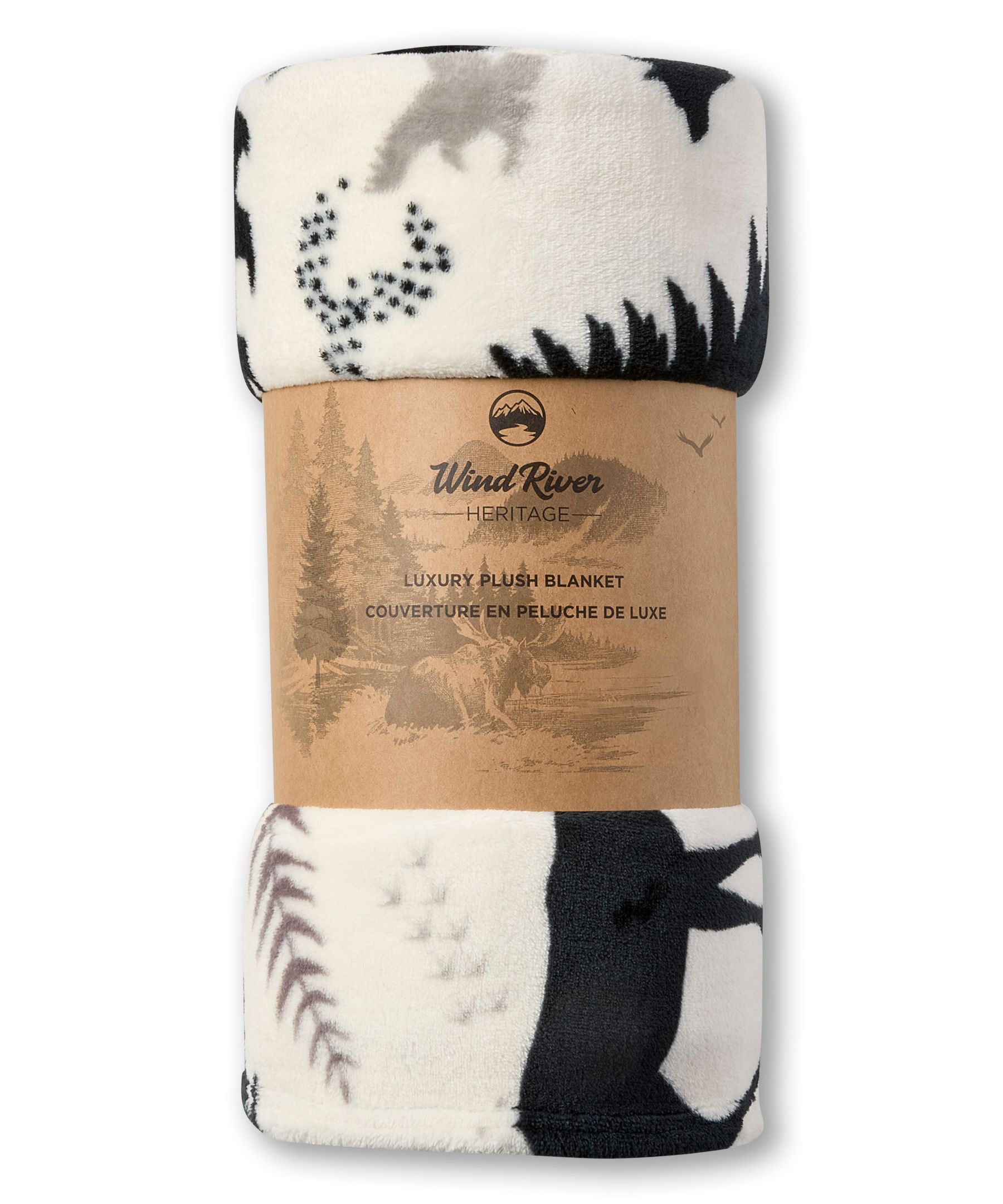 Couverture en peluche à imprimé, Heritage, WindRiver