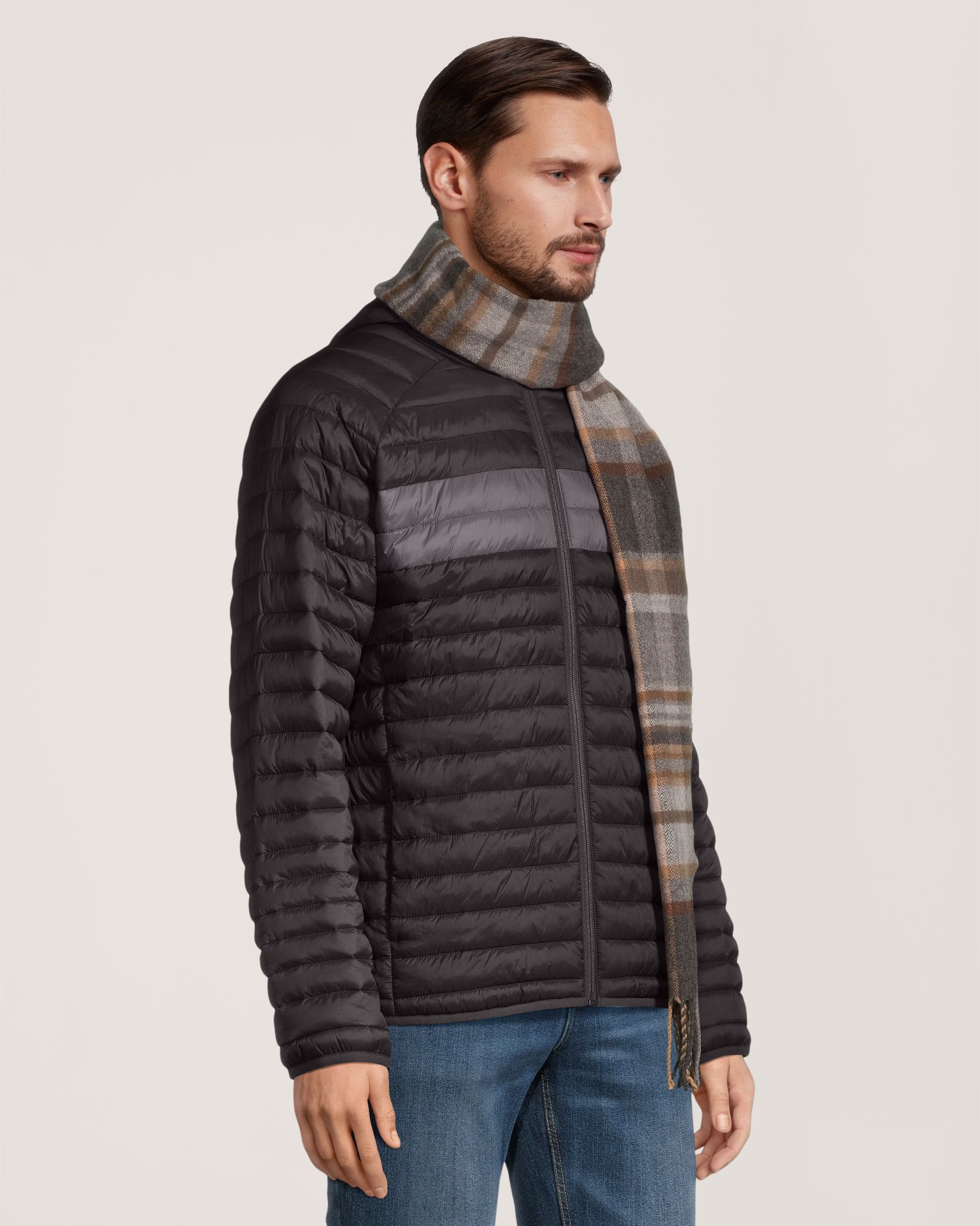 Foulard tissé en acrylique, WindRiver Front_Angled_Right