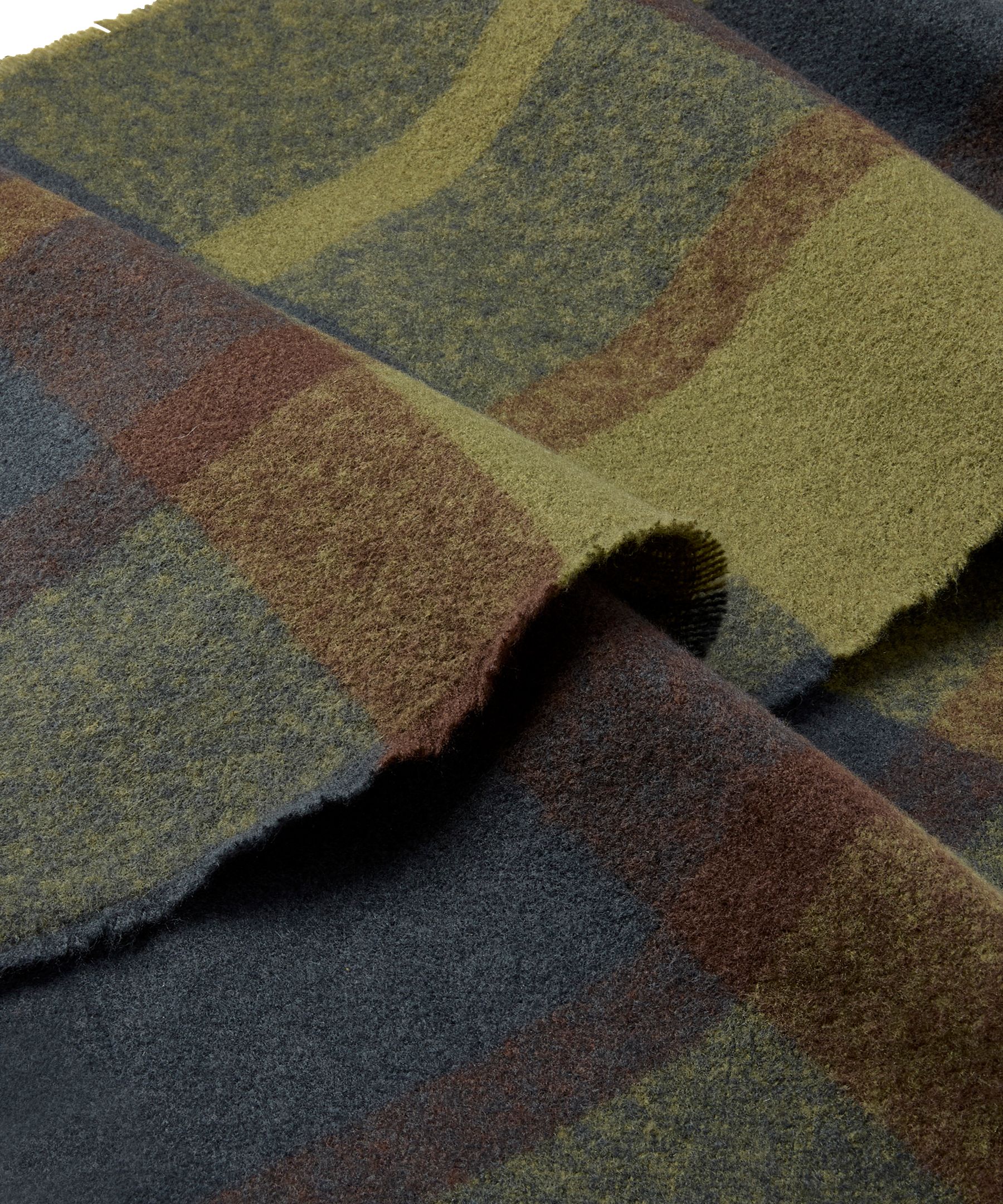 WindRiver Fringe Scarf CloseUp