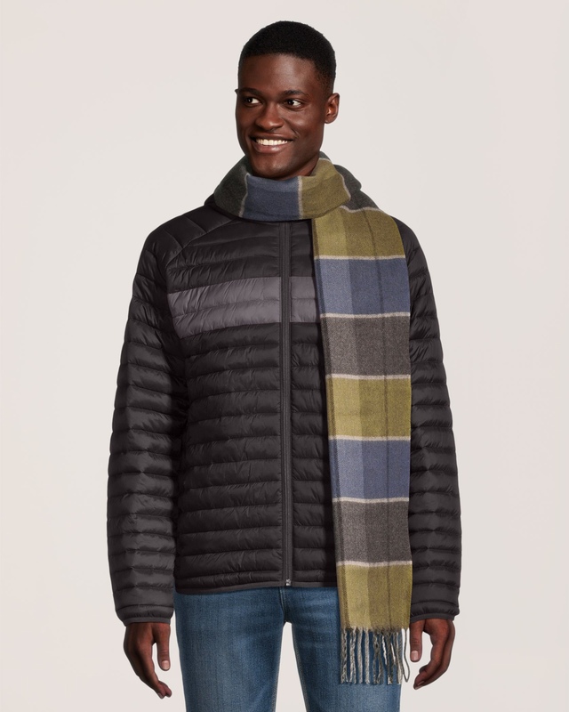 Foulard tissé en acrylique, WindRiver Front_Flat