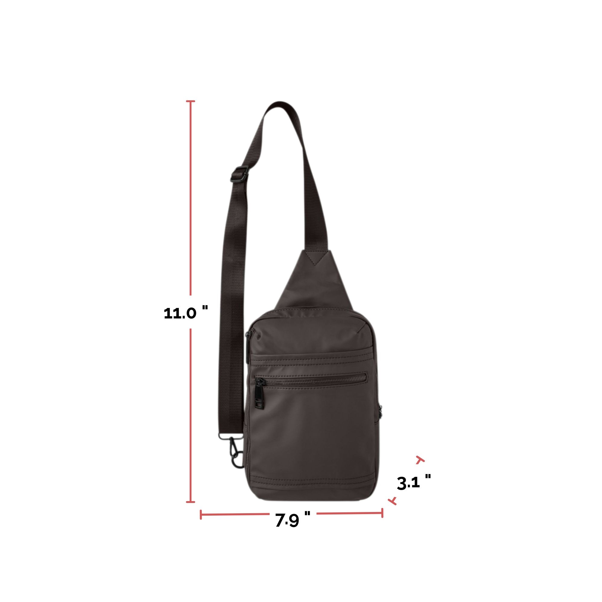 Denver Hayes Polyester Sling Bag