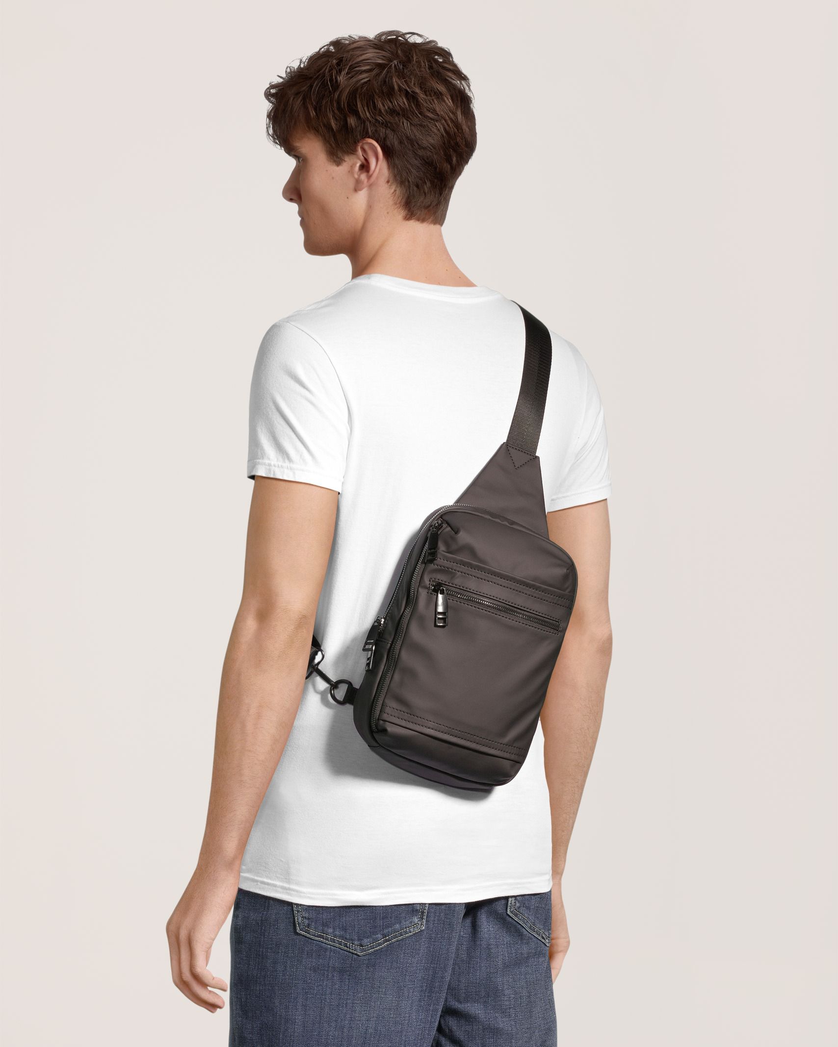 Denver Hayes Polyester Sling Bag