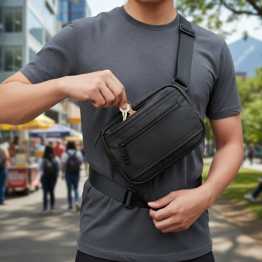 Sac banane en polyester, Denver Hayes