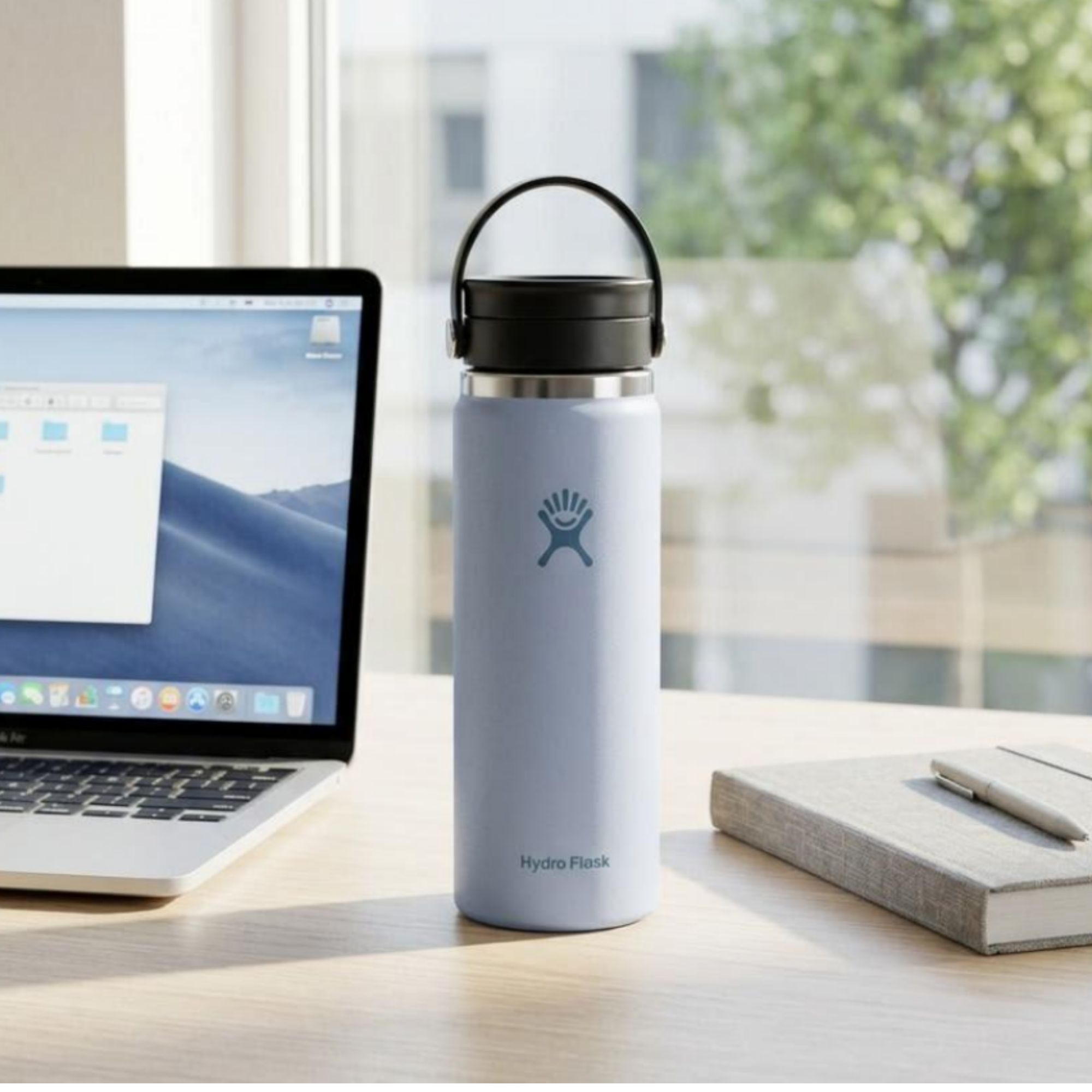 Bouteille d’hydratation à goulot large avec couvercle Flex Sip Lid, 20&nbsp;oz, Hydro Flask