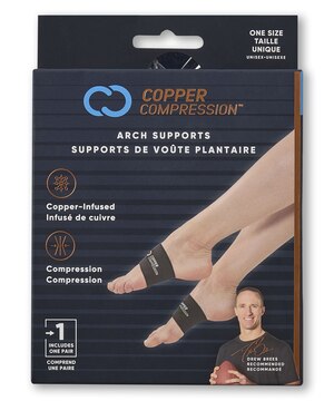 Copper Compression Men's Arch Support