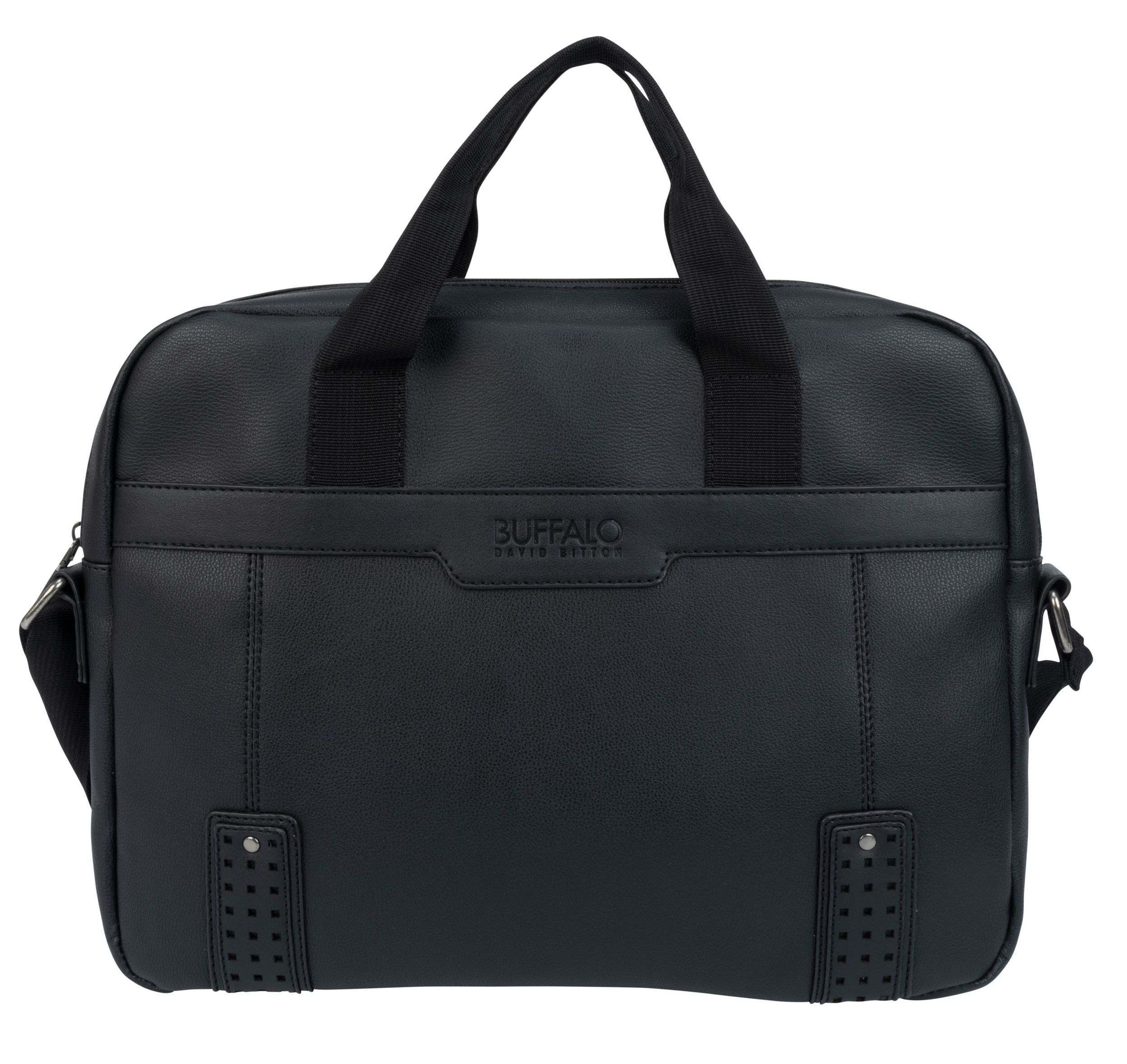 Sac de messager à glissière sur le dessus, Buffalo