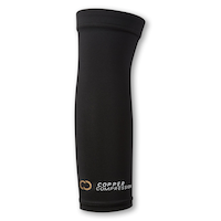 Copper Compression Men's Powerknit Elbow Sleeve Front_Flat