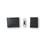 Portefeuille en cuir en boîte pour hommes, Denver Hayes Front_Flat