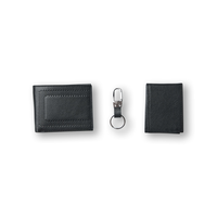 Portefeuille en cuir en boîte pour hommes, Denver Hayes Front_Flat