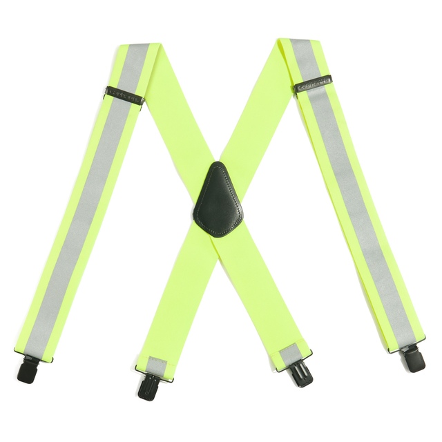 Carhartt Men's Rugged Flex Elastic Reflective Suspenders Front_Flat