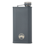 WindRiver 8 Ounce Stainless Steel Flask Front_Flat