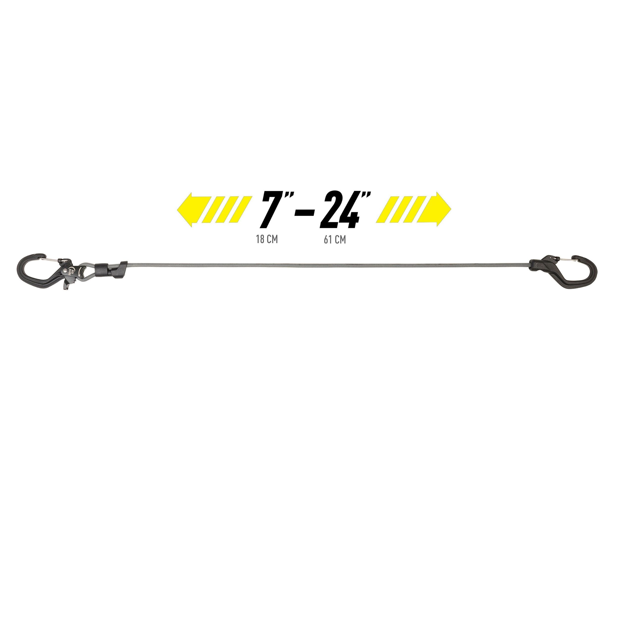 Nite Ize Camjam Slidelock Adjustable Bungee Front_Flat