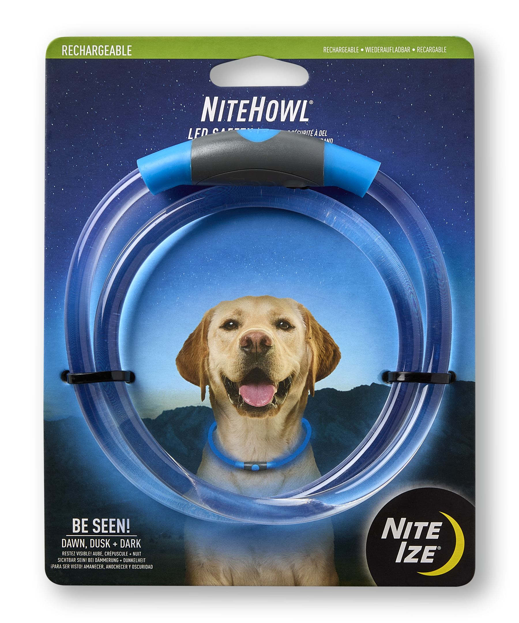 Collier de sécurité à DEL rechargeable, Nitehowl, Nite Ize