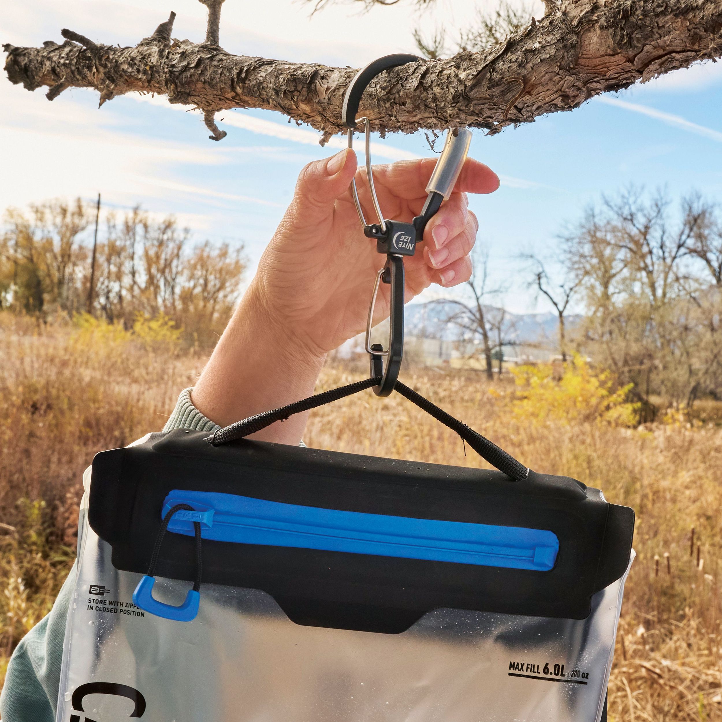 Mousqueton rabattable, Nite Ize Side_Left