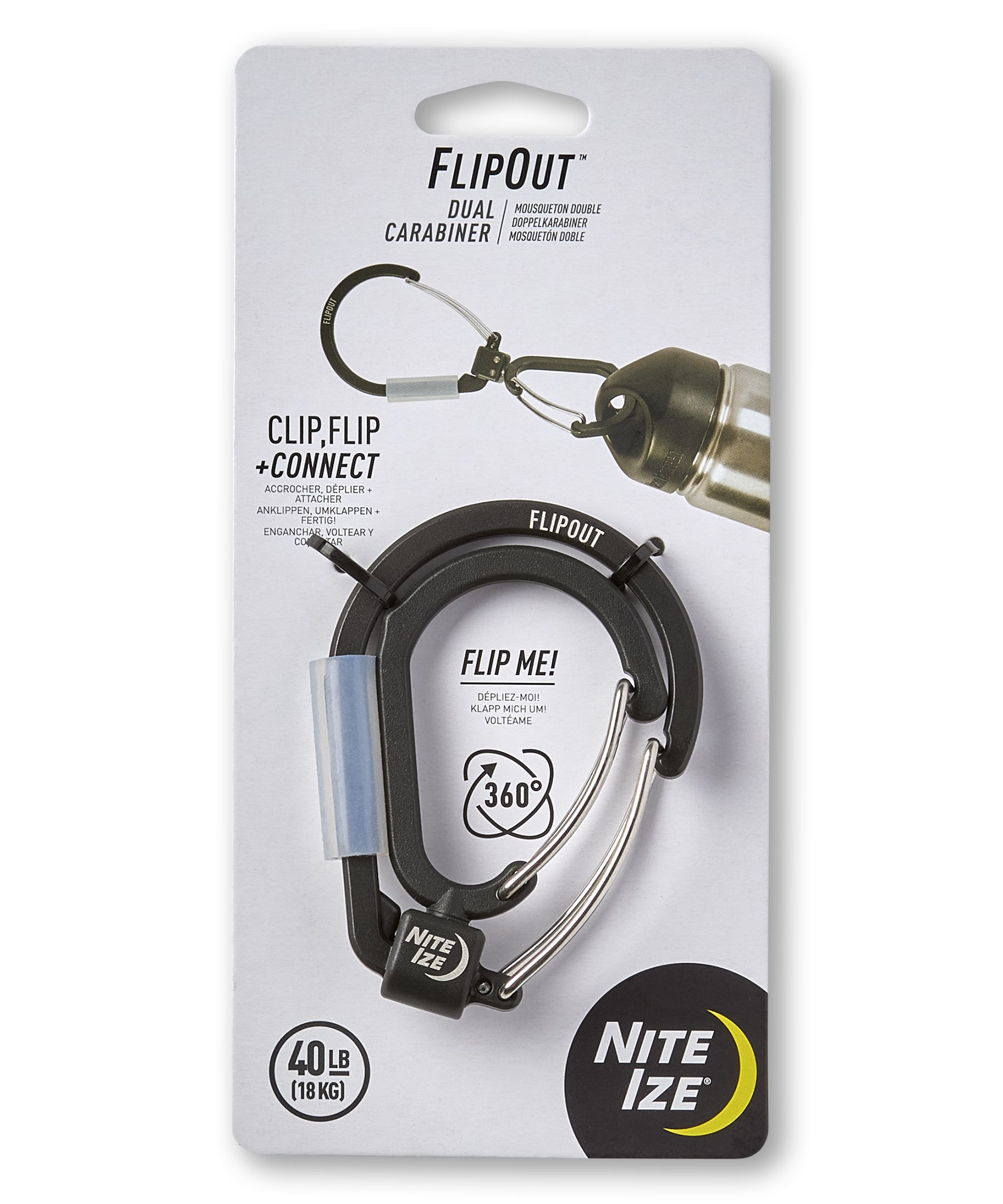 Mousqueton rabattable, Nite Ize Front_Flat