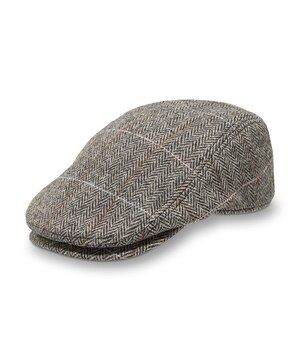 Casquette en tweed de laine pour hommes, Denver Hayes