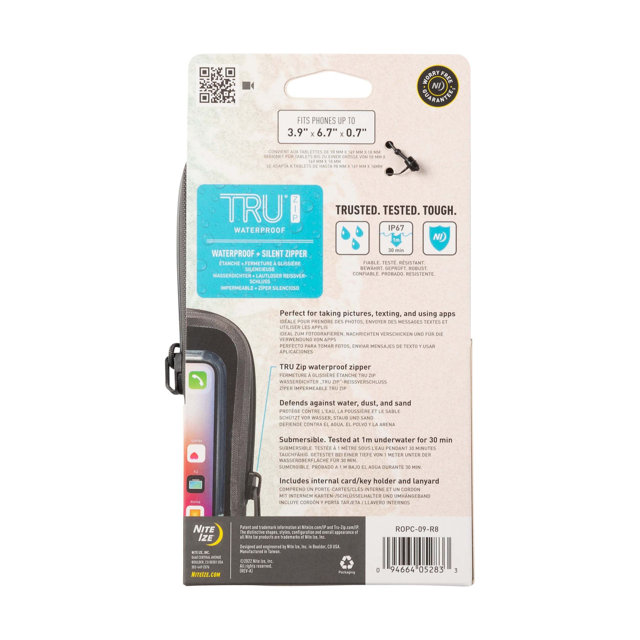 Nite Ize Runoff Phone Cube Back_Flat