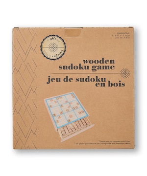 Jeu sudoku en bois, The Gift Shop