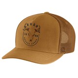 Casquette à graphique de crâne et arrière en filet pour hommes, Carhartt Front_Angled_Left