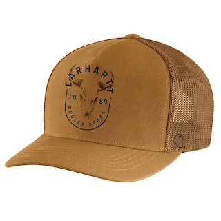 Carhartt Skull Casquette de dos en mesh graphique pour homme