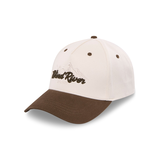 Casquette de baseball à écusson en lettres cursives, WindRiver Front_Angled_Left
