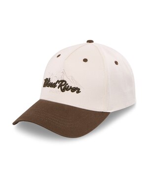 Casquette de baseball à écusson en lettres cursives, WindRiver