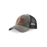 Casquette de baseball avec arrière en filet et appliqué de montagne pour hommes, WindRiver Front_Angled_Left