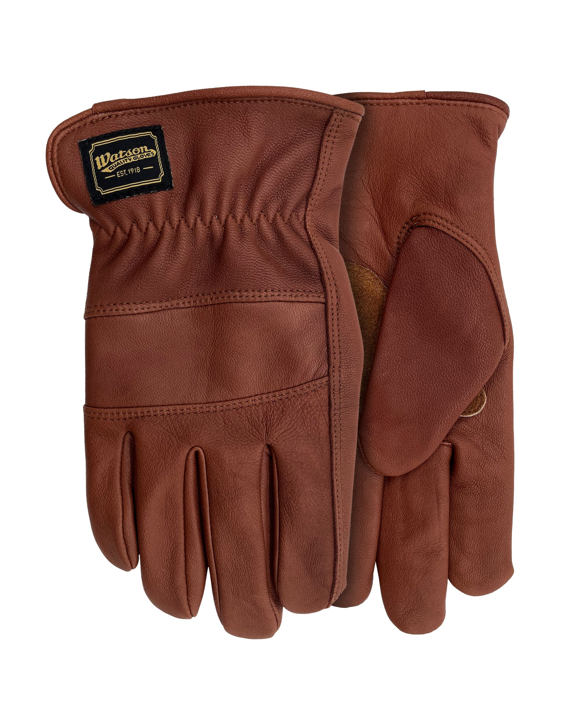 Gants de conduite en jacquard pour hommes, Crazy Horse Grain, Watson Gloves