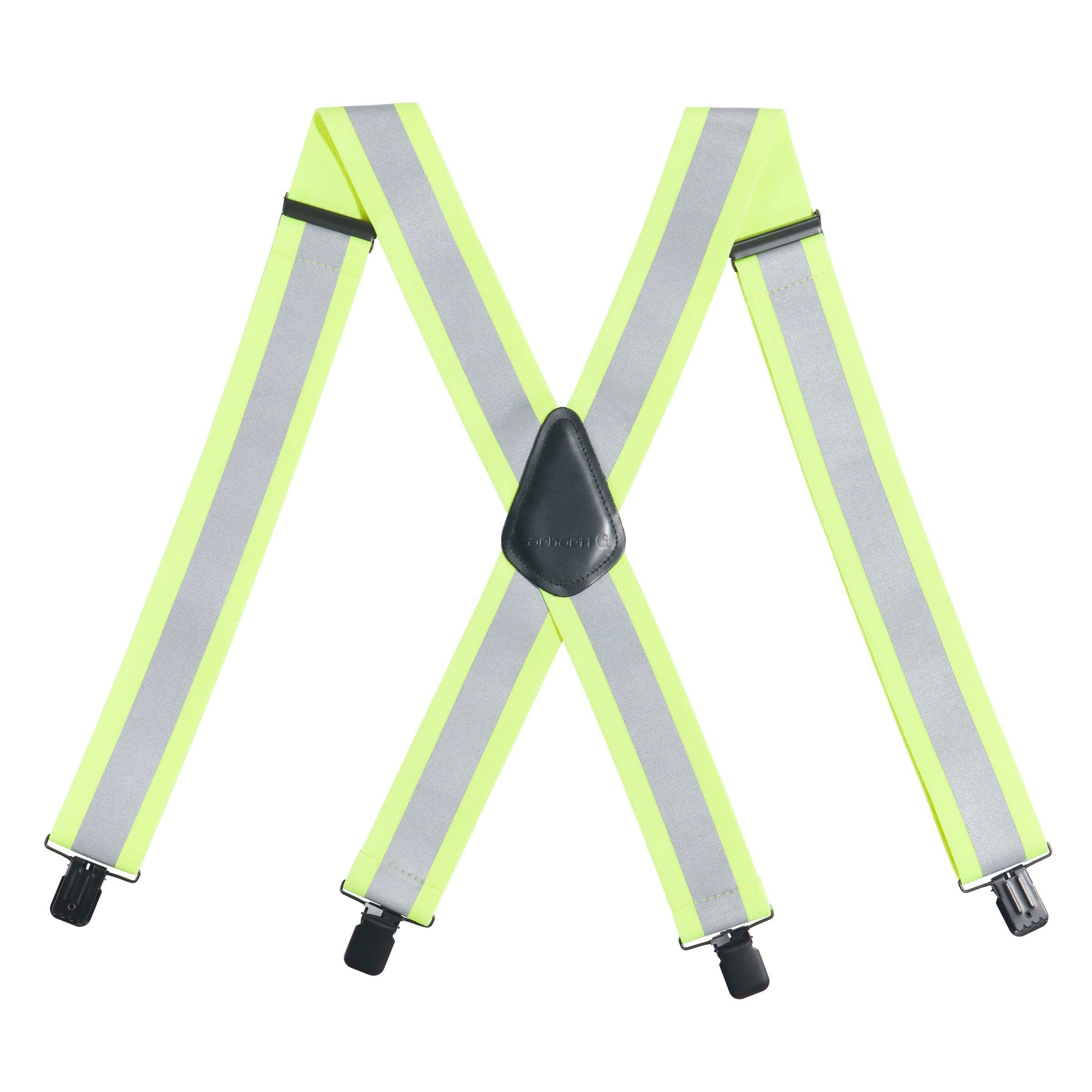 Carhartt Men's Rugged Flex Reflective Elastic Reflective Suspender