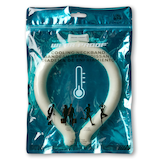 Col à effet rafraîchissant pour hommes, Vendor Labels Front_Flat