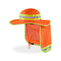 10/4 Job Men's Safety Boonie Hat Front_Angled_Left