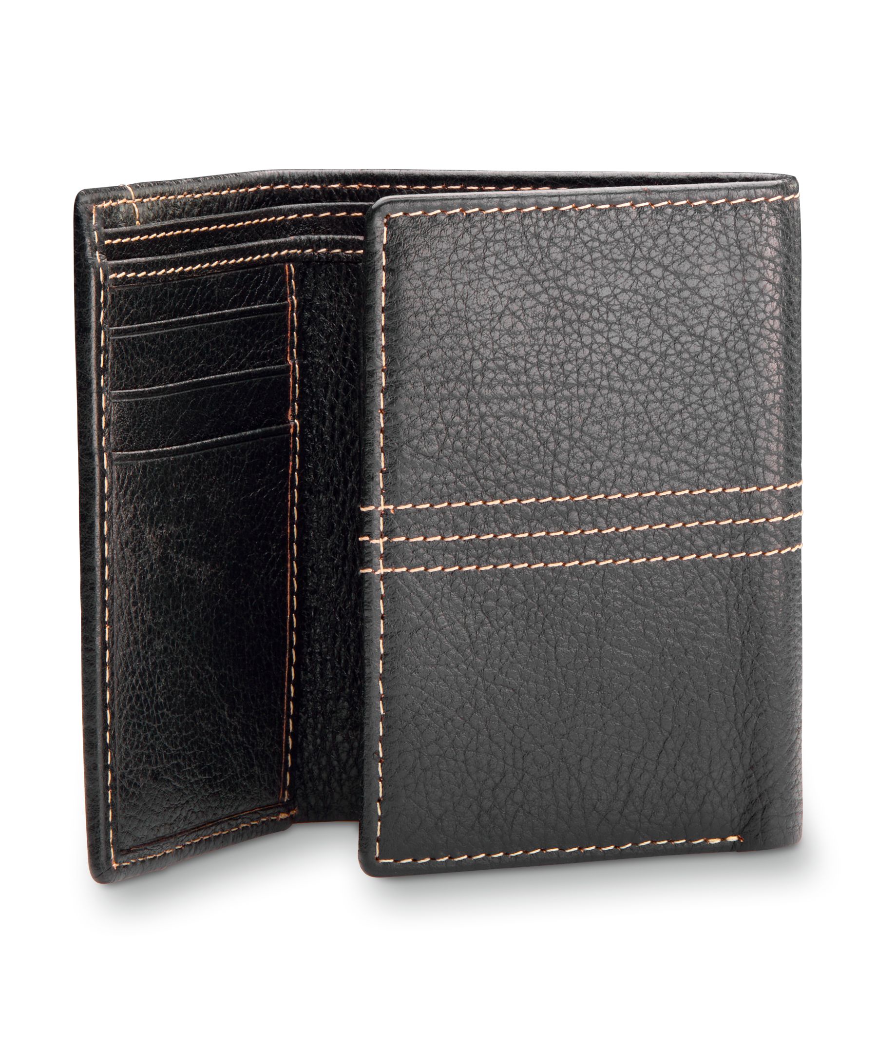 Dakota Trifold Wallet Front_Angled_Left