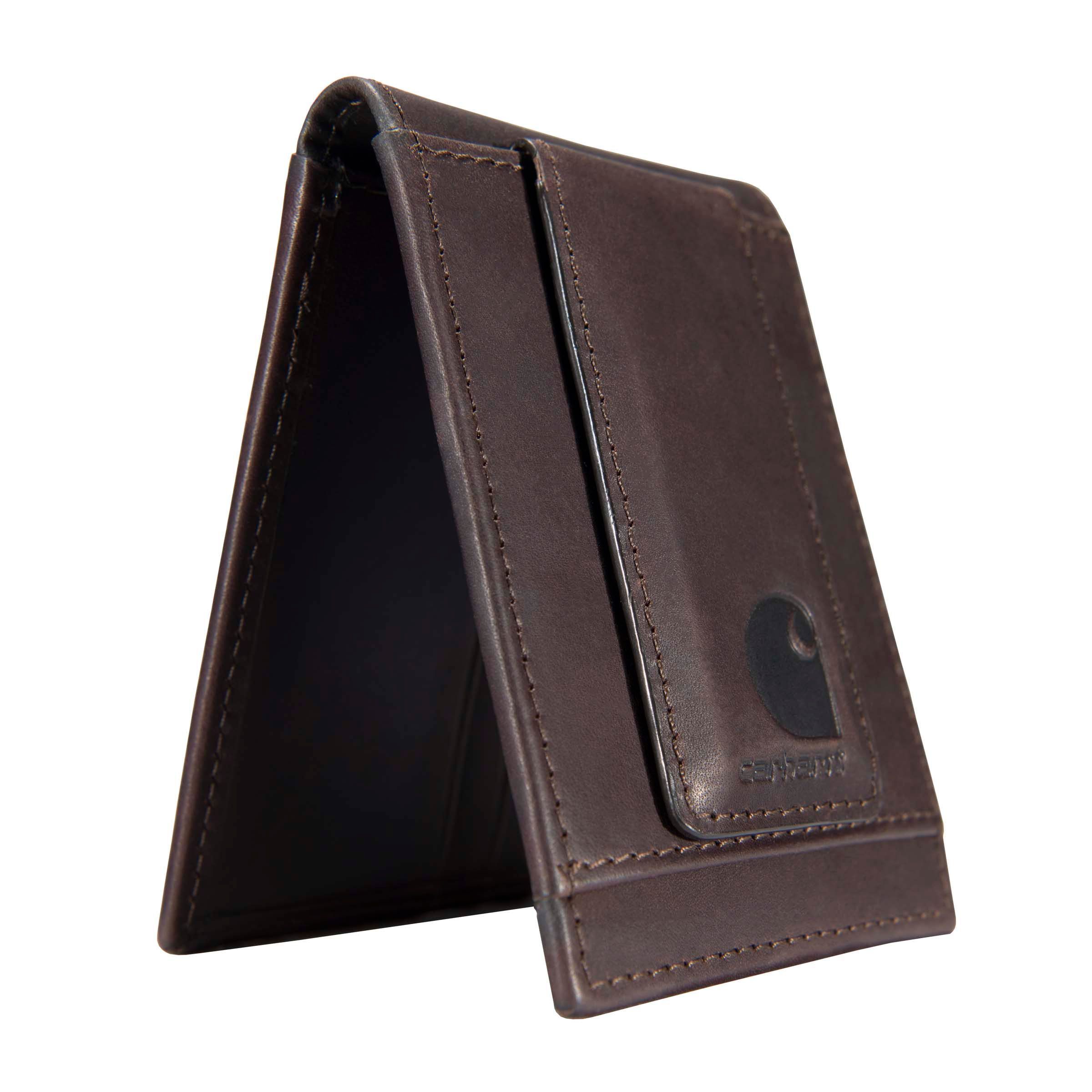 Carhartt Men's Front Pocket Wallet Back_Angled_Left