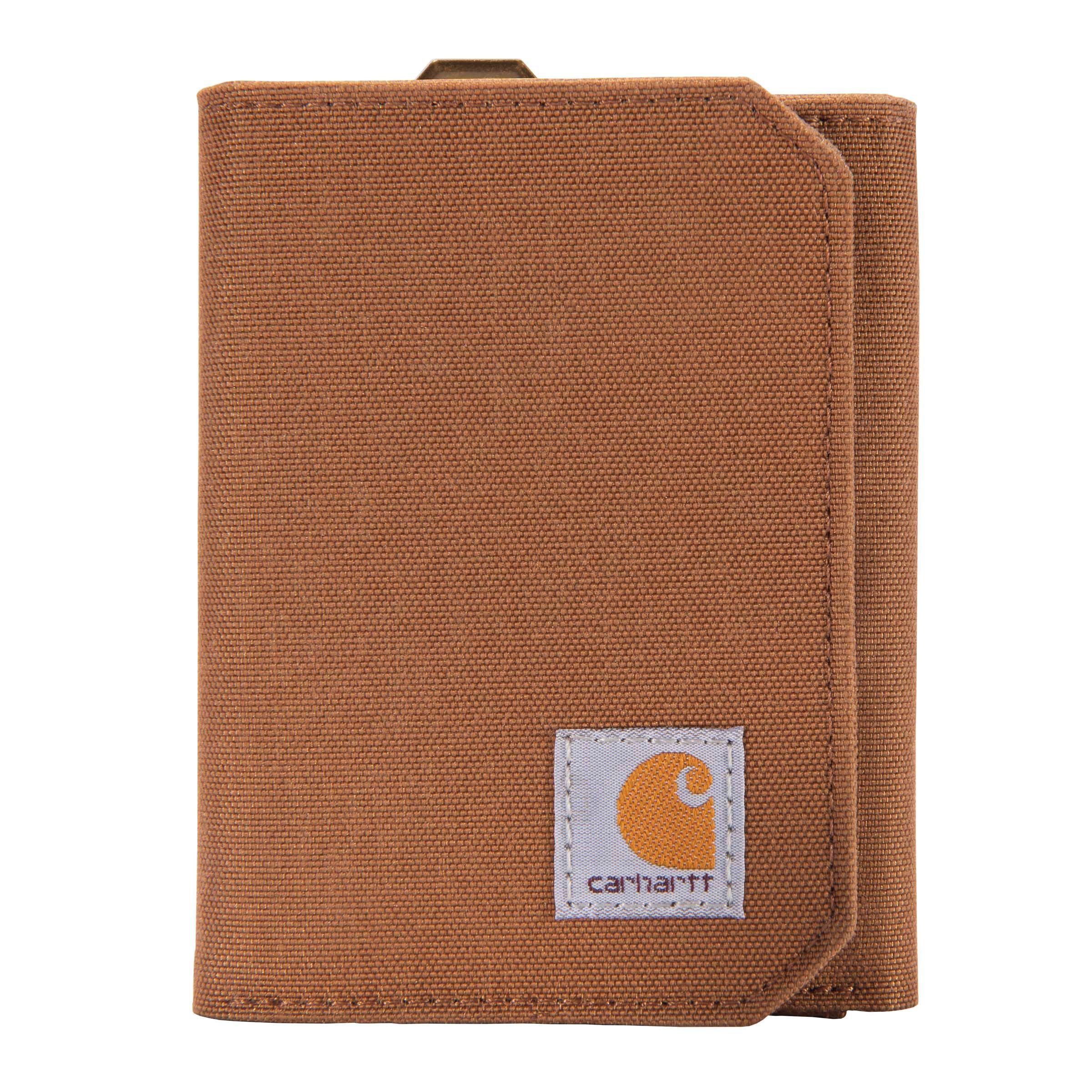 Carhartt Men's Trifold Wallet Front_Flat