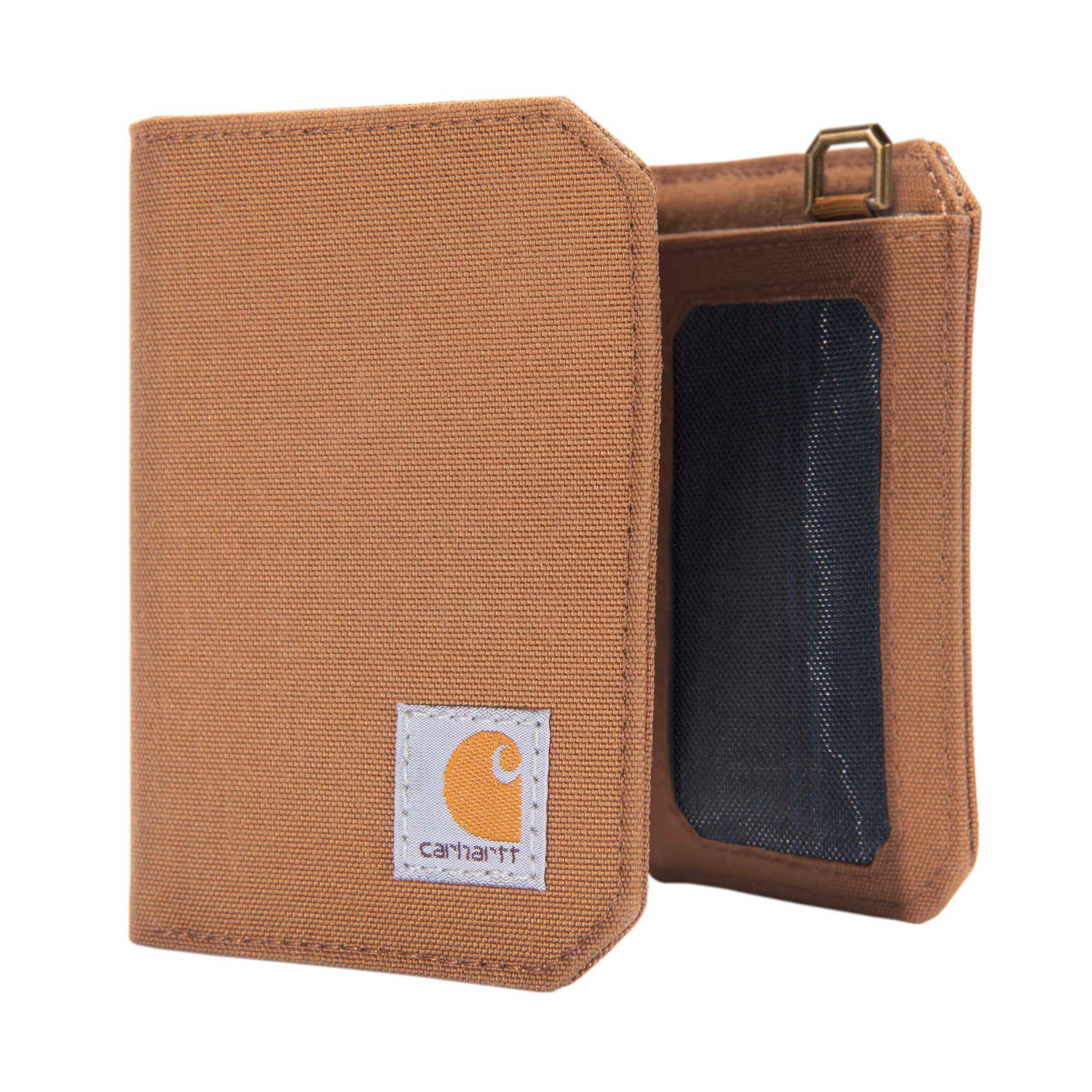 Carhartt Men's Trifold Wallet Front_Angled_Left