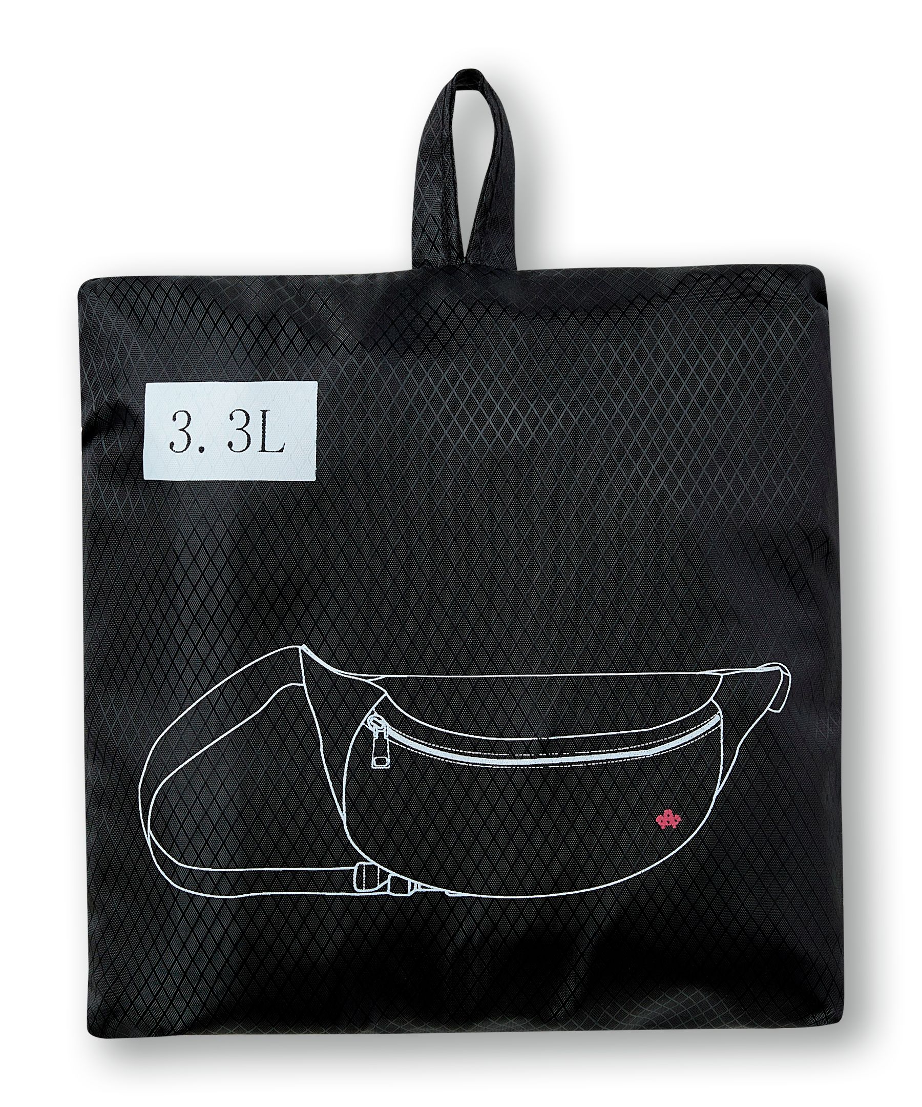 Sac banane compact compressible pour hommes, Maple Leaf