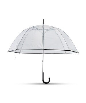 WEATHERPROOF Men's Clear Dome Stick Umbrella 48"