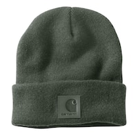 Tuque de travail style bonnet en tricot acrylique pour hommes, Carhartt Front_Flat