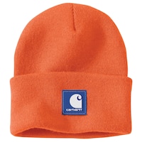 Carhartt Men's Knit Rubber Patch Beanie