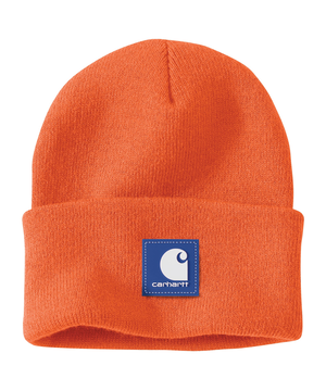 Carhartt Men's Knit Rubber Patch Beanie