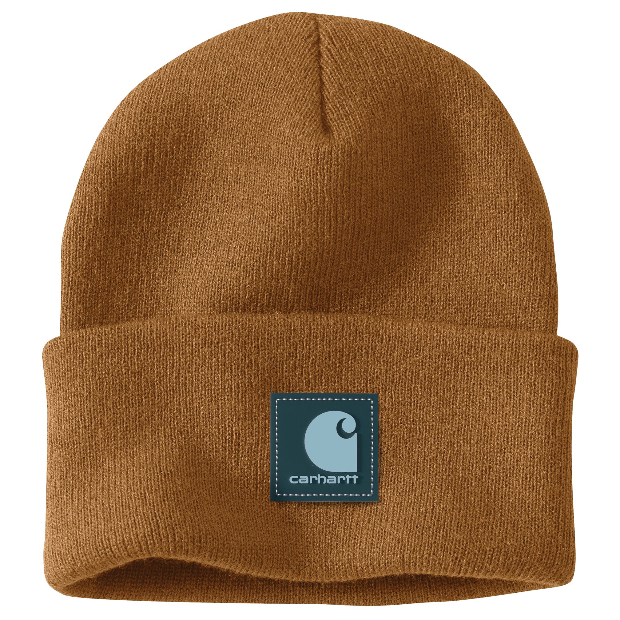 Carhartt Men's Knit Rubber Patch Beanie