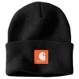 Carhartt Men's Knit Rubber Patch Beanie Front_Flat
