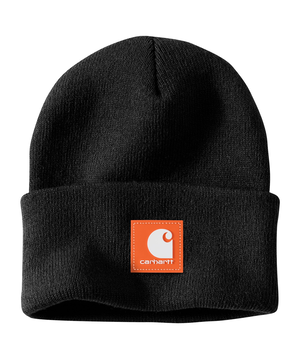 Carhartt Men's Knit Rubber Patch Beanie