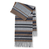 WindRiver Men's Wool Stripe Scarf Composite_or_Mixed
