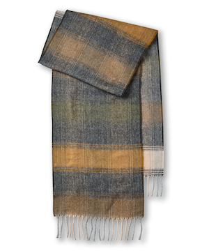 Foulard tissé en acrylique pour hommes, WindRiver